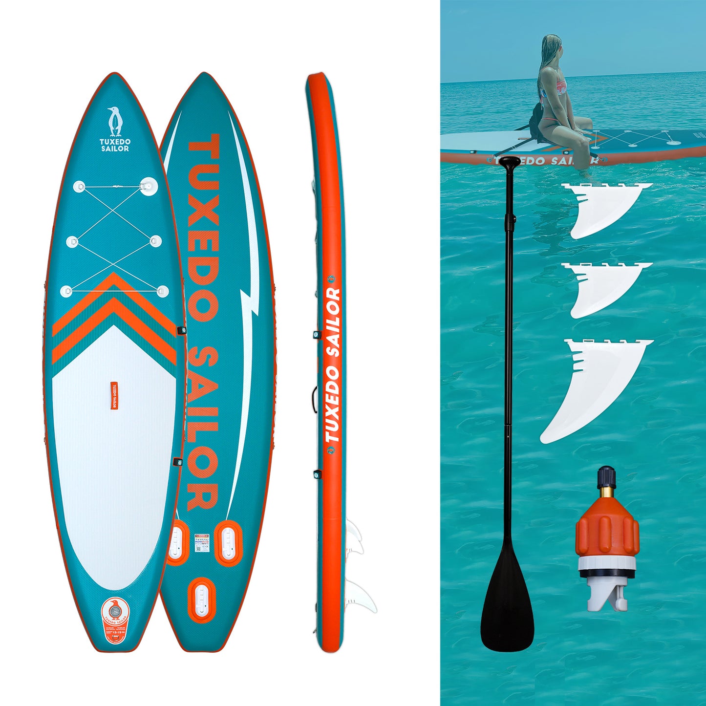 Zone 11' Inflatable Paddle Board